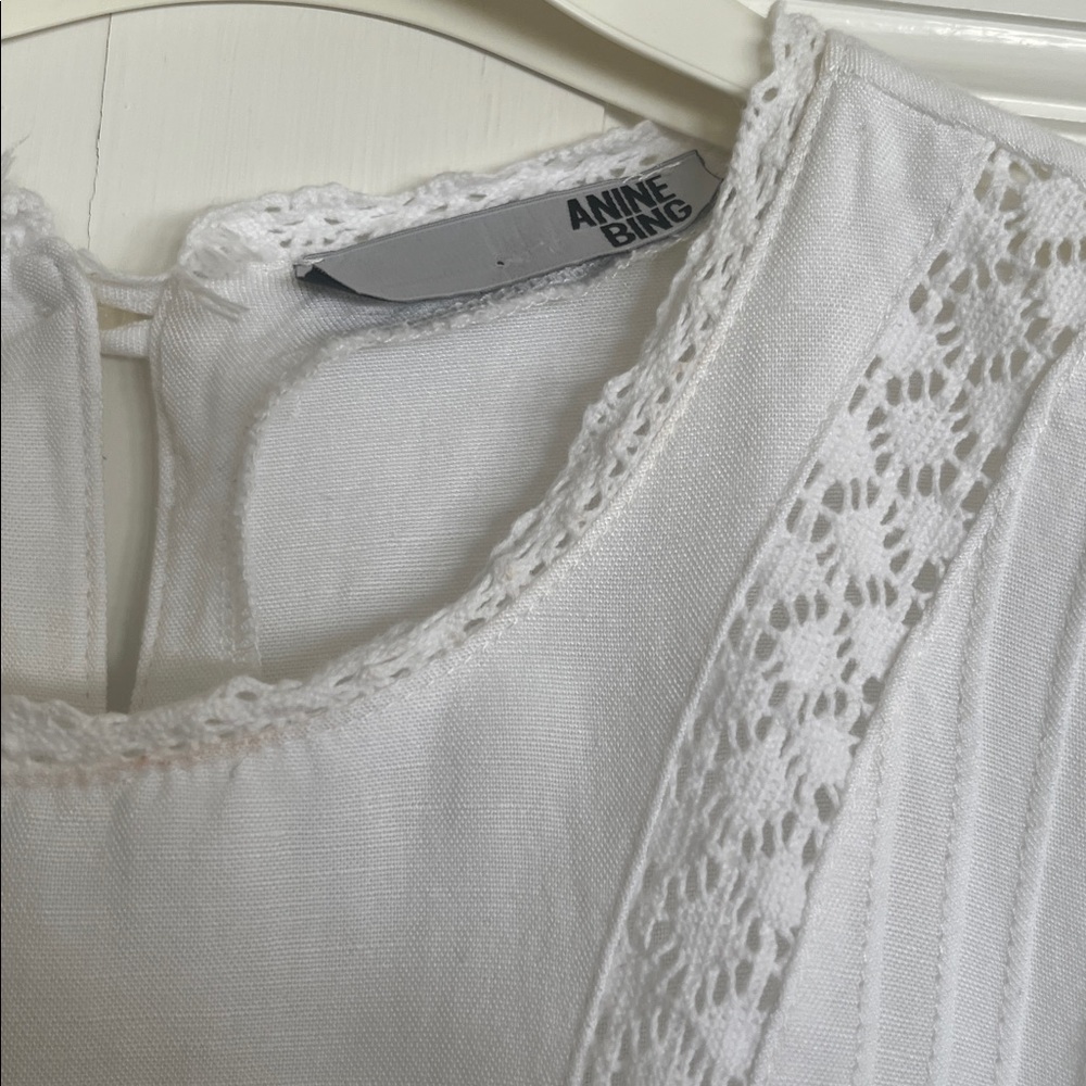 Annie Bing embroidered dress -excellent preowned condition- size Small - Picture 8 of 15